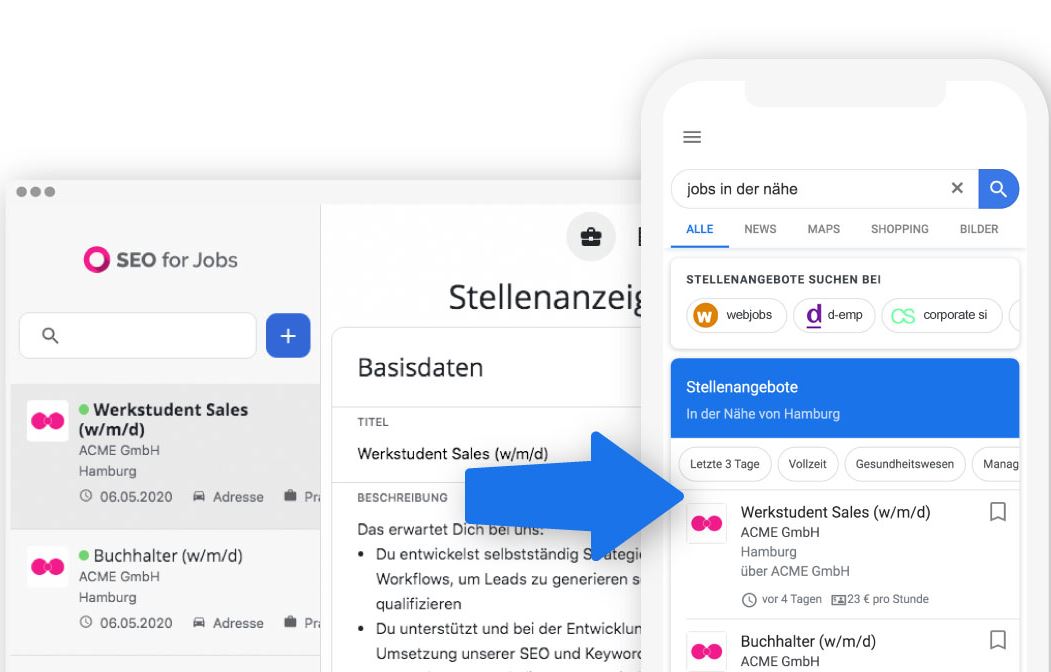 SEO Google for jobs