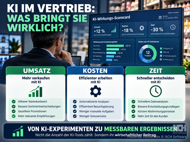 Künstliche Intelligenz im FMCG-Vertrieb: Jetzt zählt der wirtschaftliche Nutzen